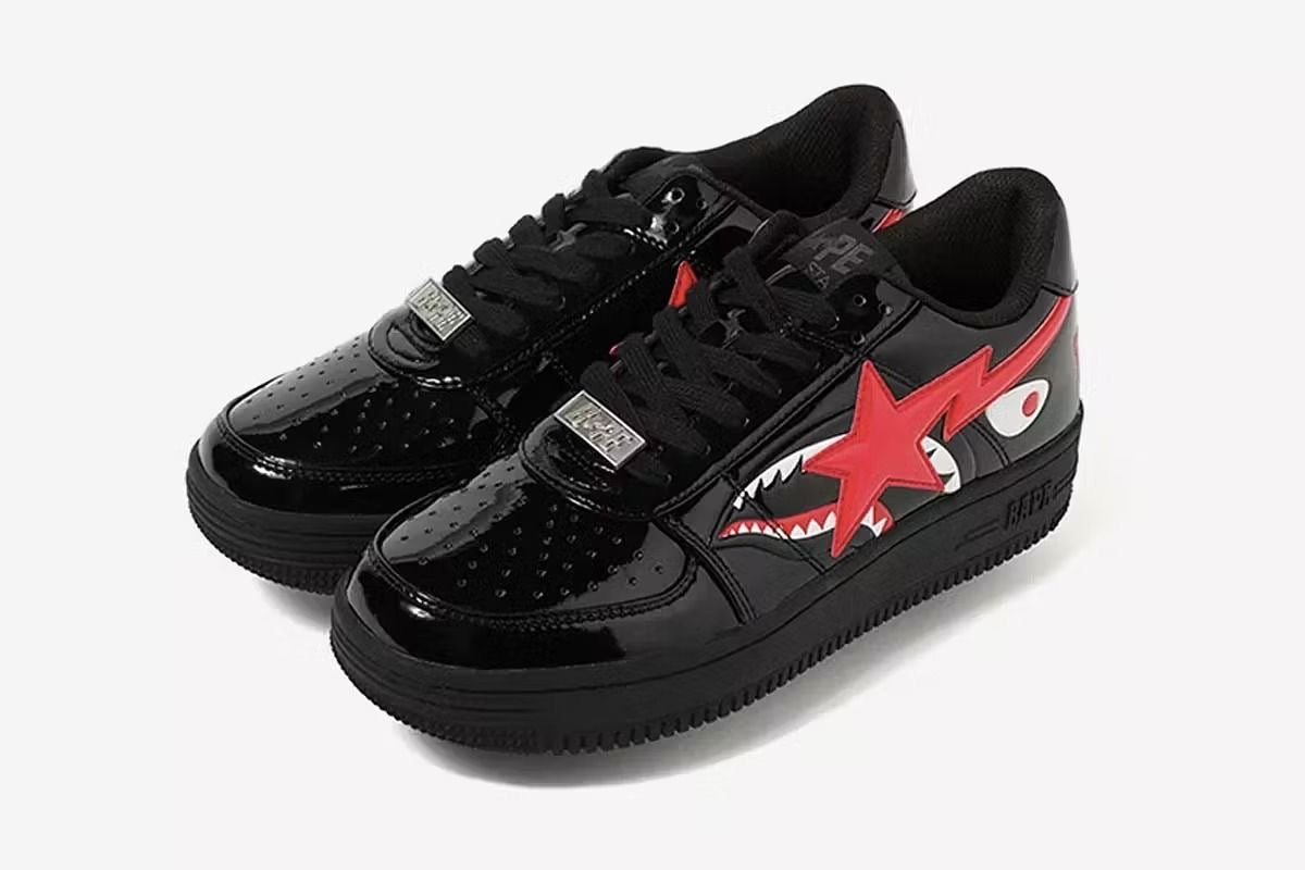 Bapesta Low M2 Shark Face